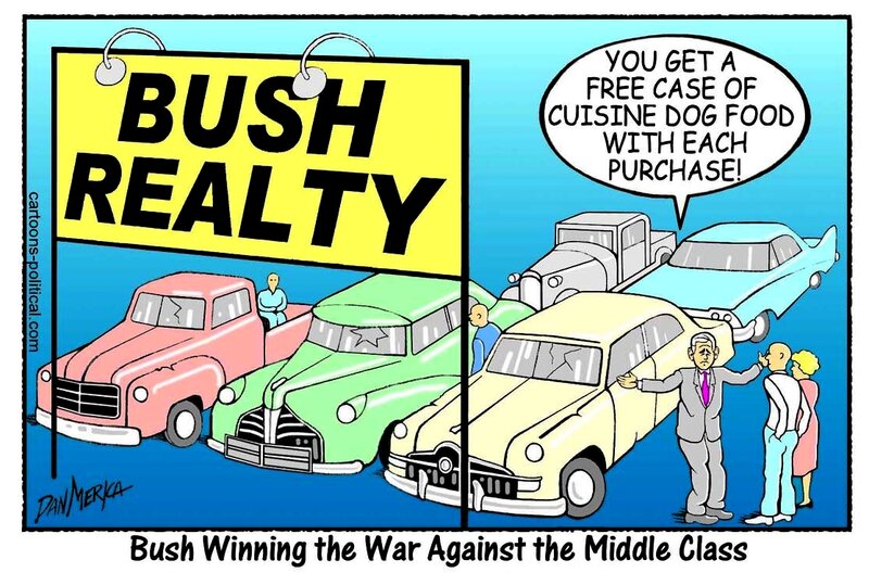 Bush Reality cartoon