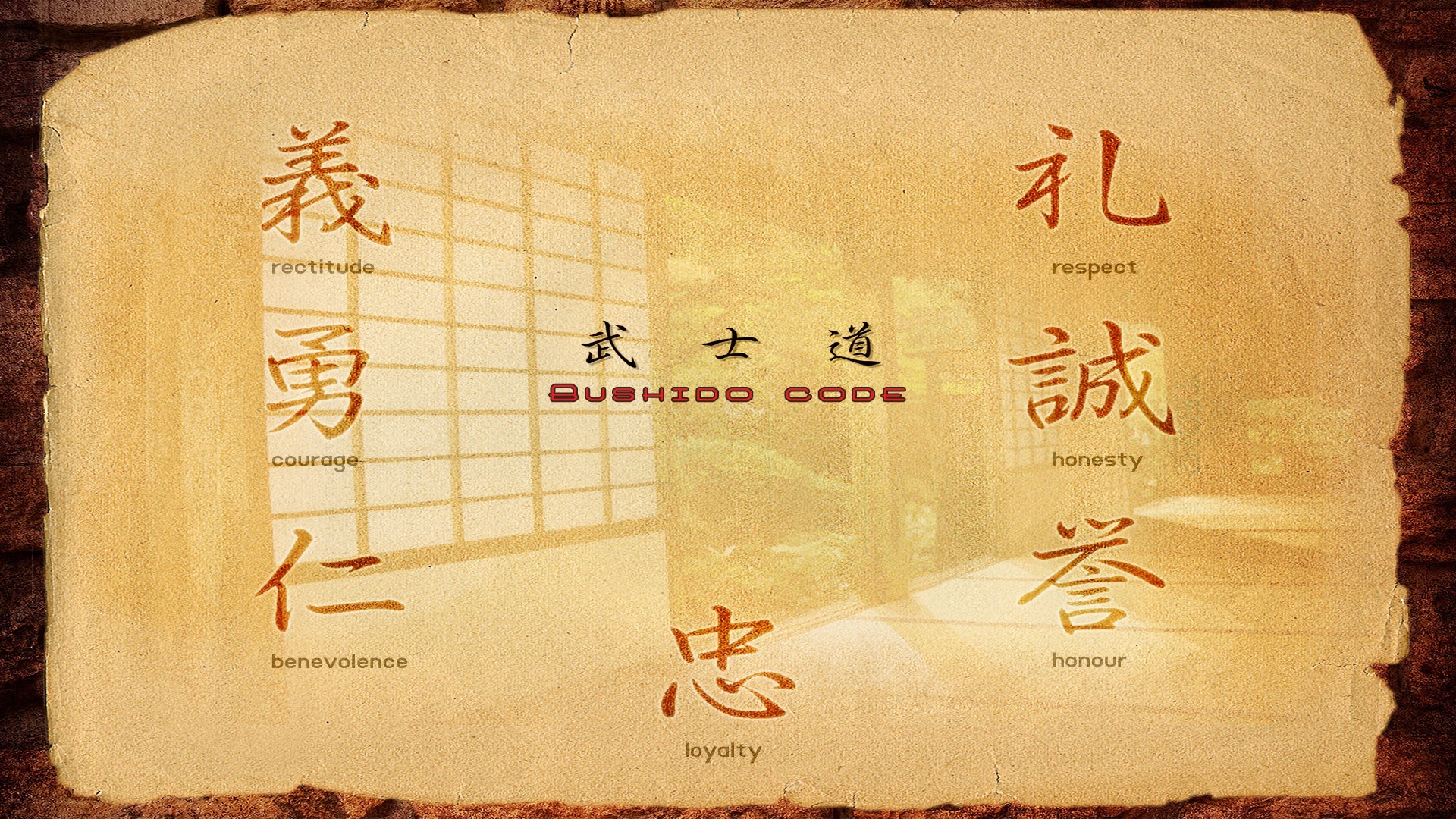 Bushido Code Principles