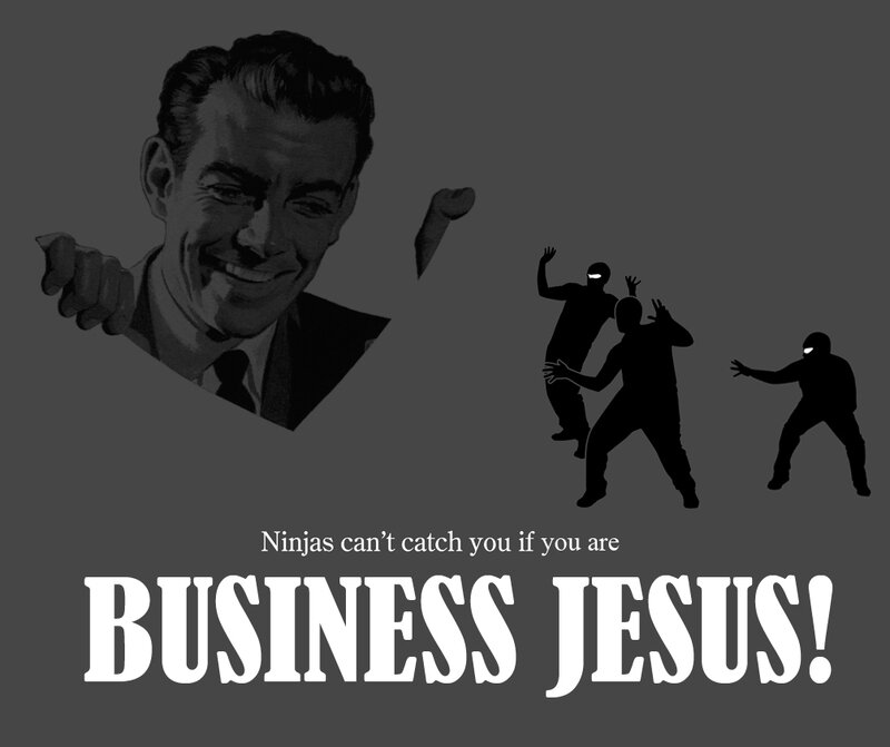 Business Jesus meme