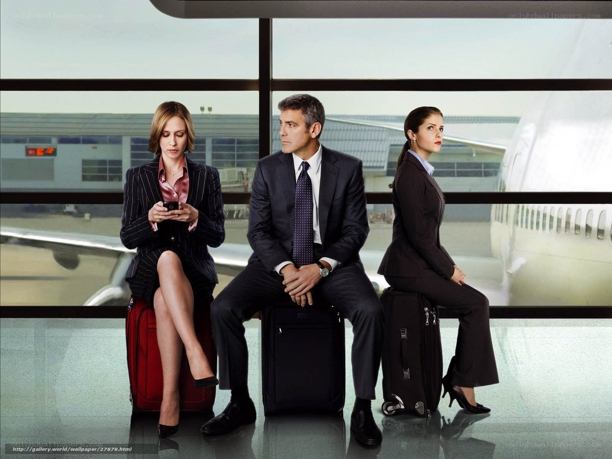 business travelers at airport