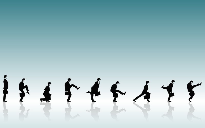 businessman exercise sequence