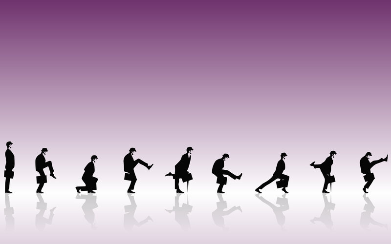 businessman exercise sequence