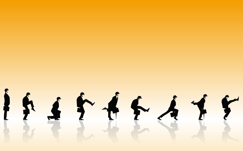 businessman exercise sequence