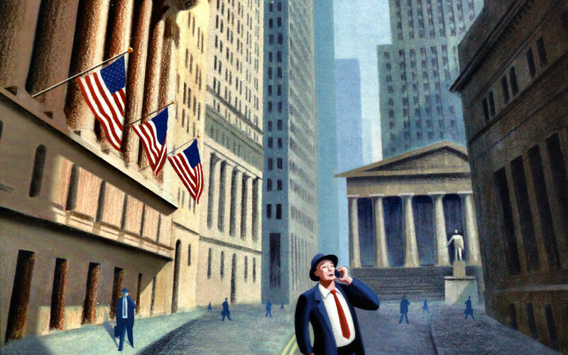 Businessman on Phone