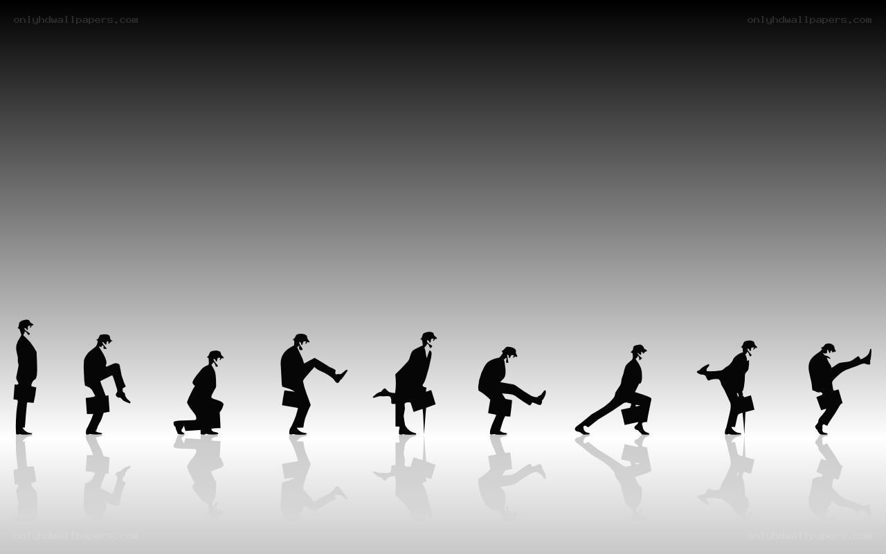 businessman silhouette sequence