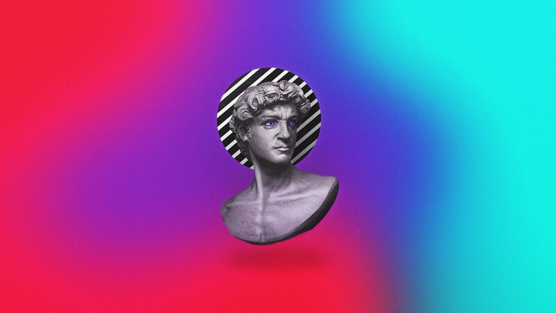 Bust of David Statue