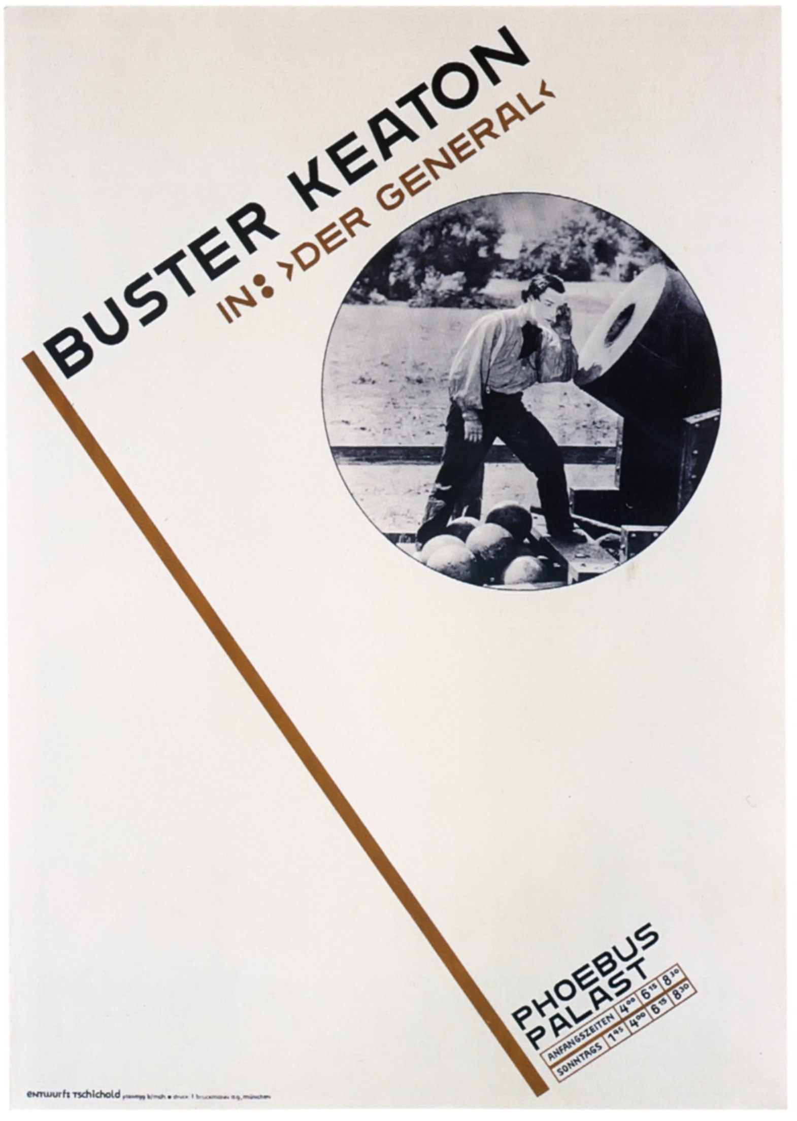Buster Keaton in The General