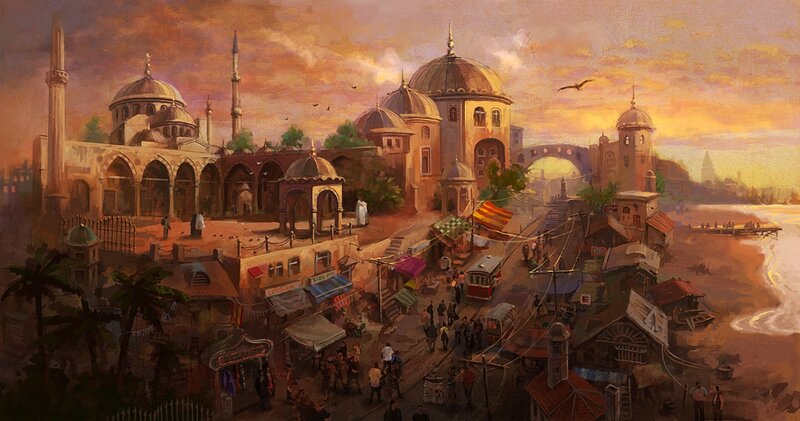 Bustling City Market