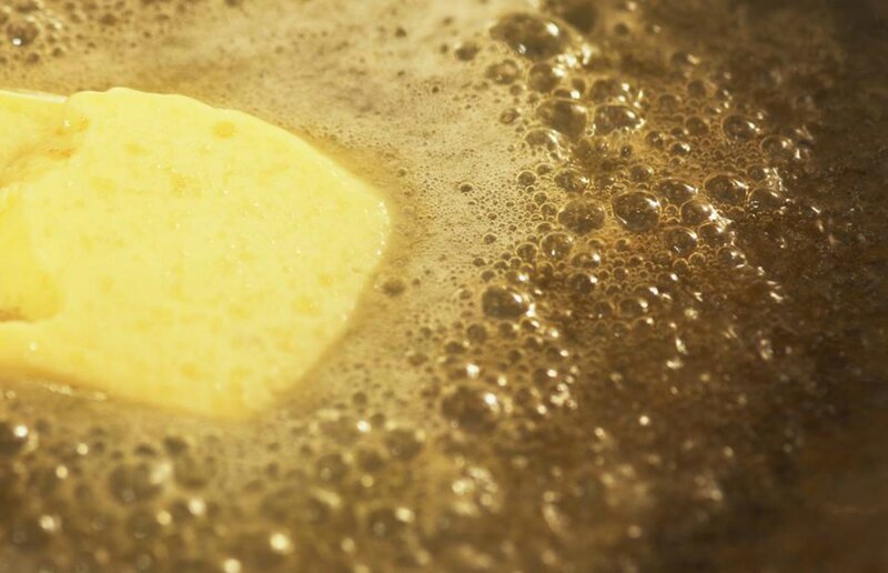 Butter Melting in Pan