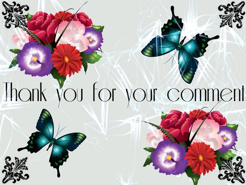 Butterflies and Flowers — Purple, Grateful