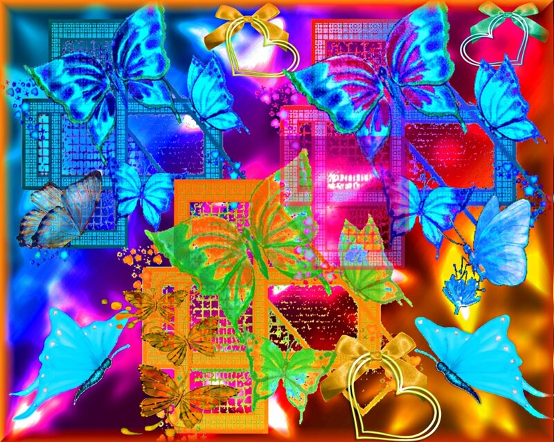 Butterflies and Hearts