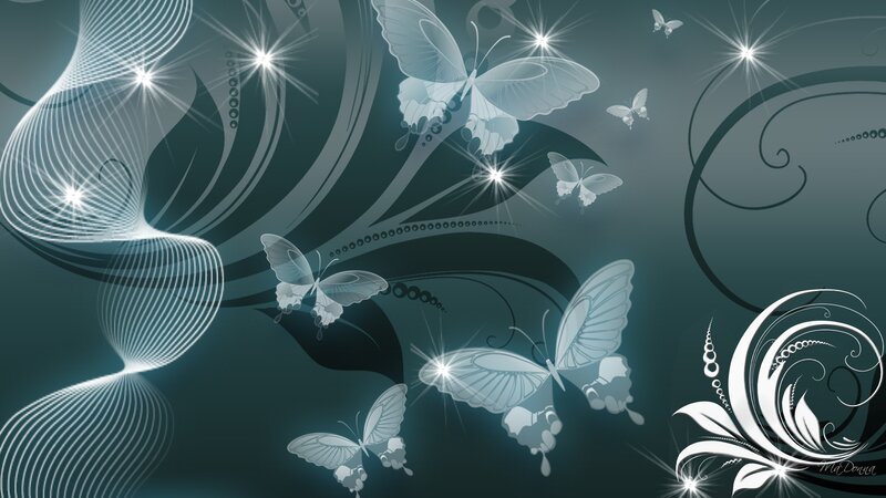 Butterflies and Swirls