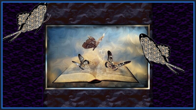 Butterflies from Book