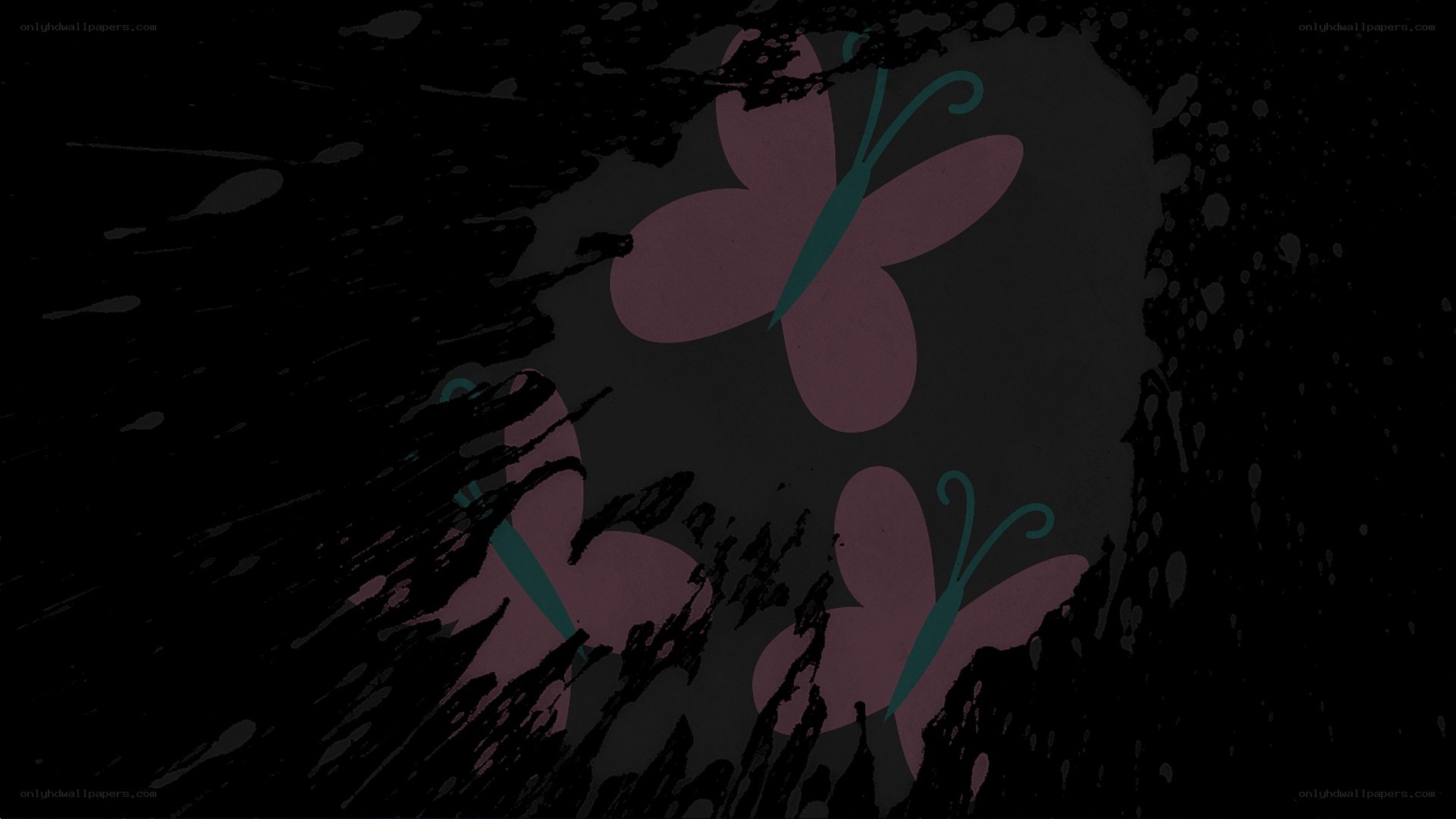 butterflies in darkness