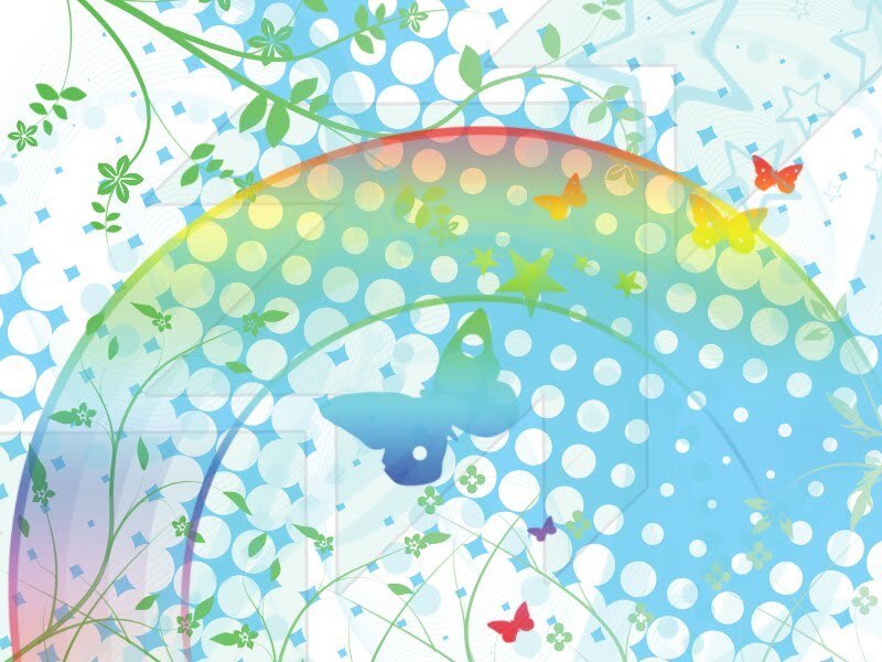 Butterflies in Rainbow