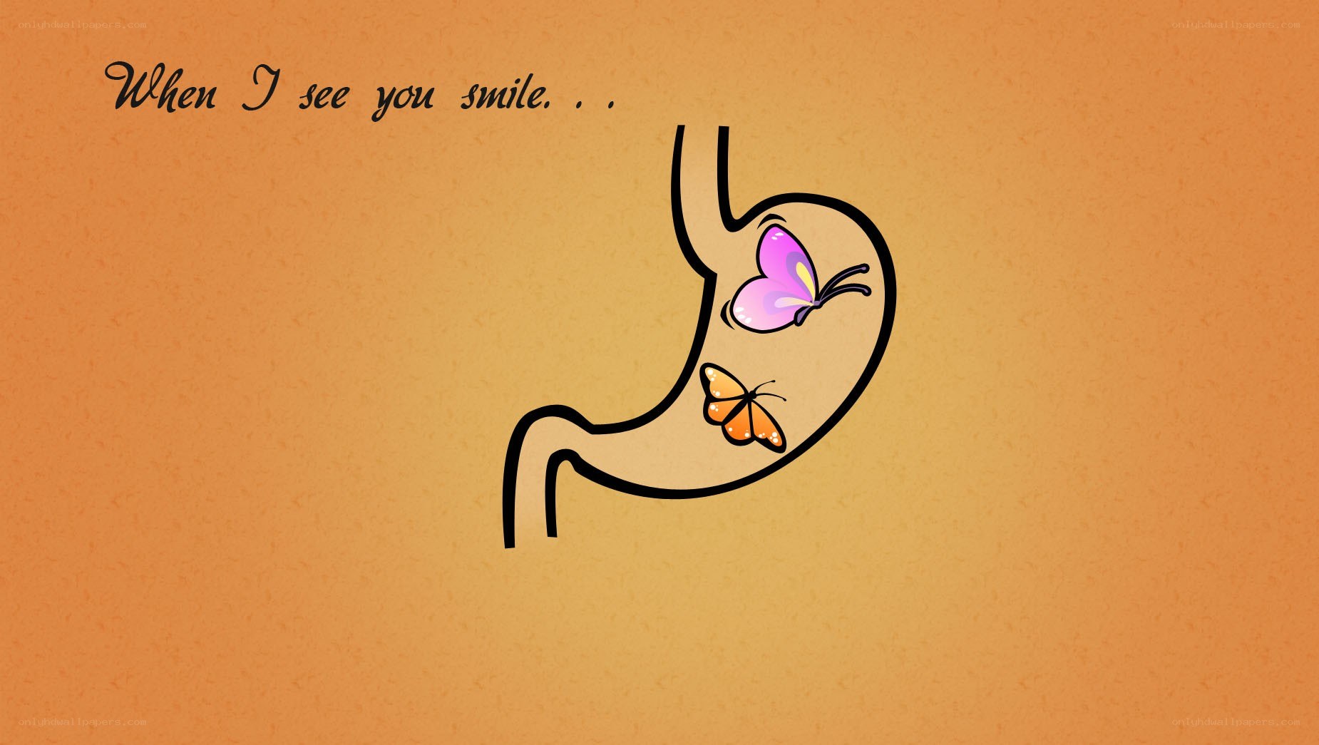 butterflies in stomach