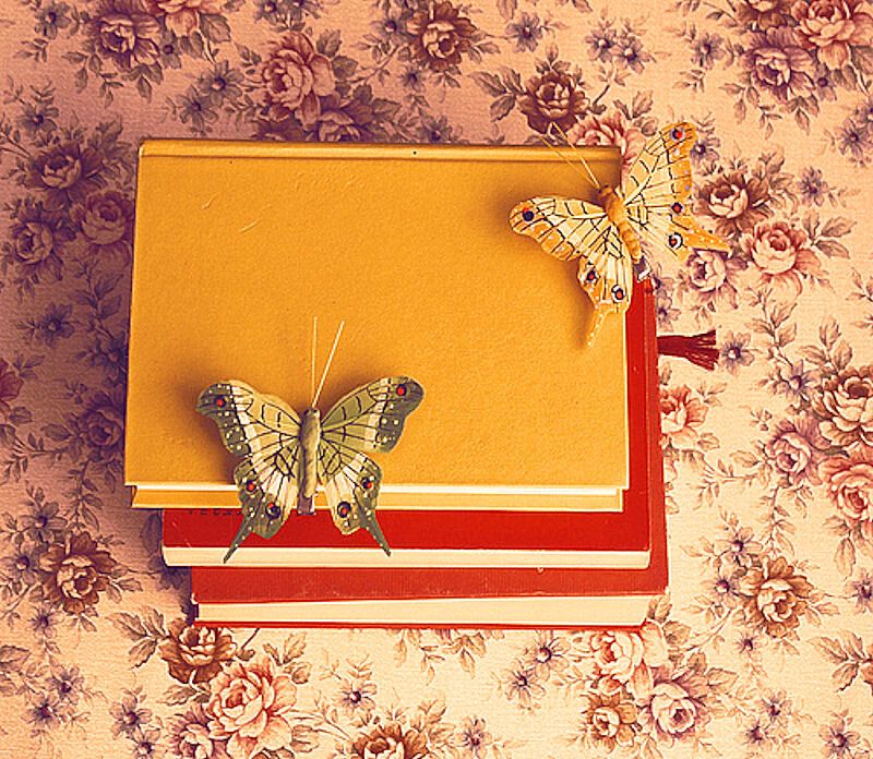 Butterflies on Books