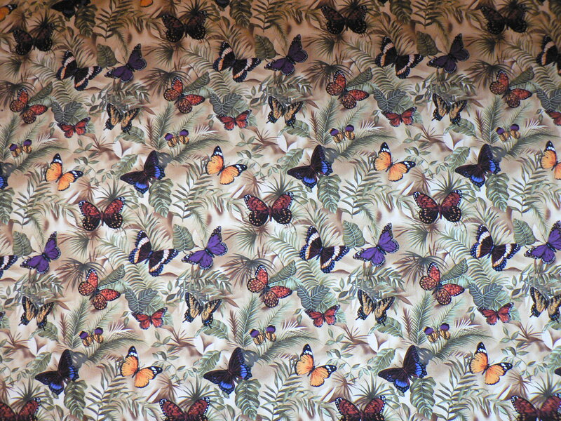 Butterflies on Fabric