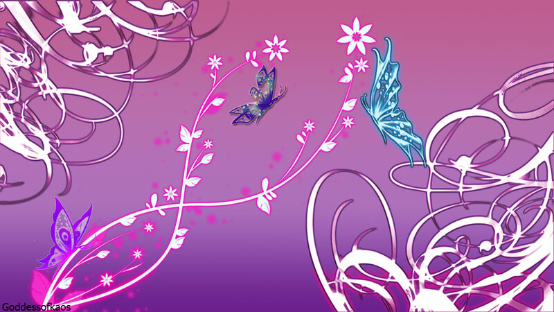 Butterflies on Vines
