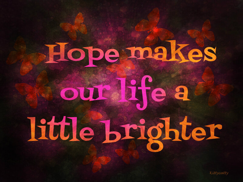 Butterflies with Quote — Purple