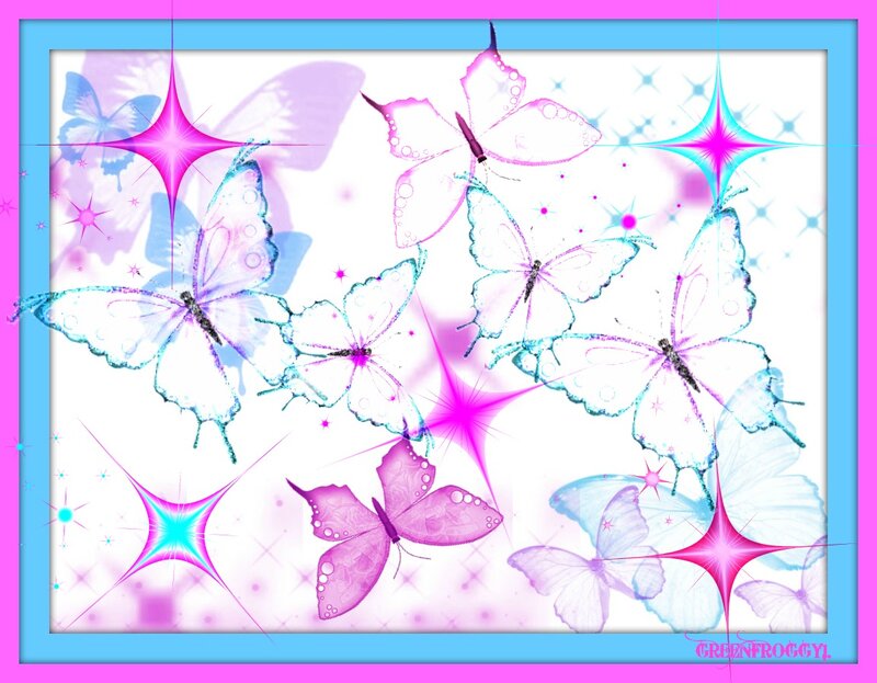 Butterflies with Sparkles