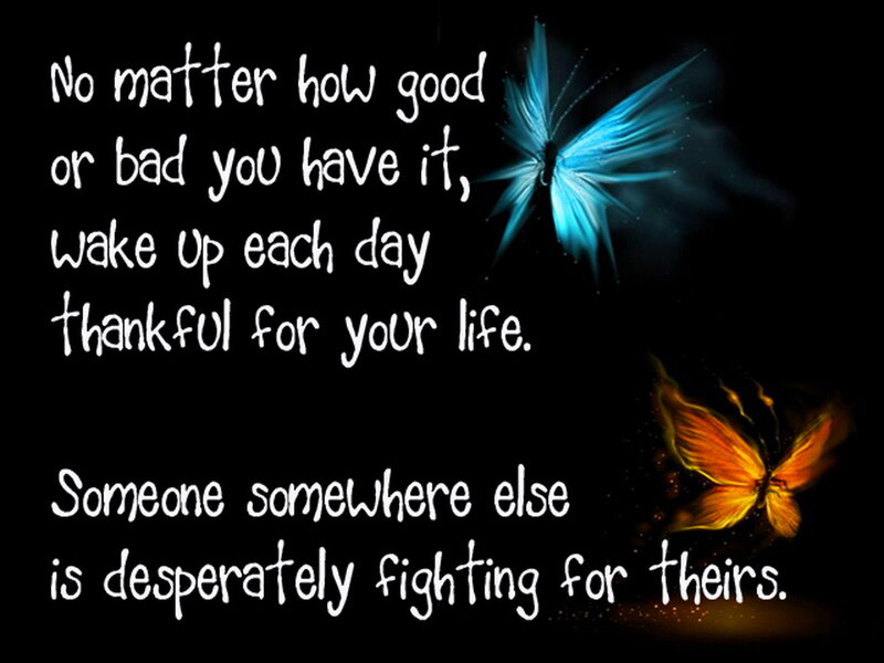 Butterflies with Text — Black, Inspirational