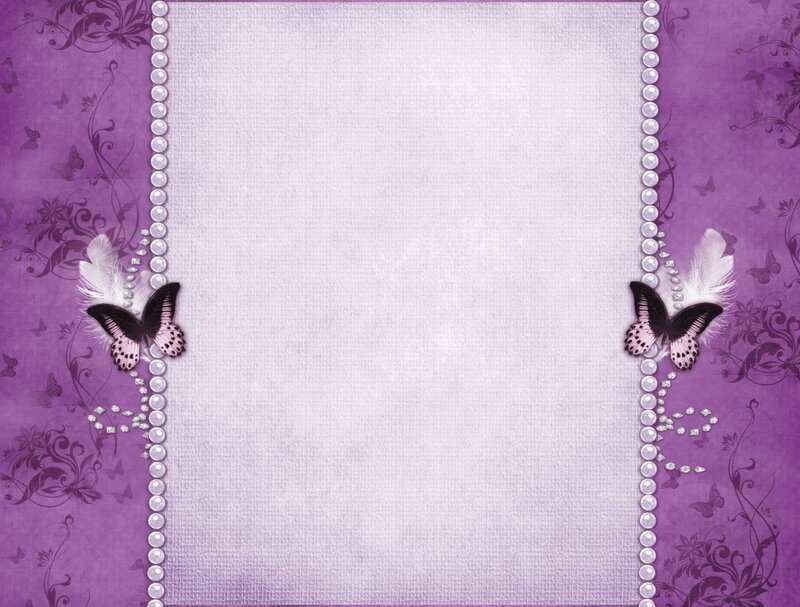 Butterfly and Feather Frame