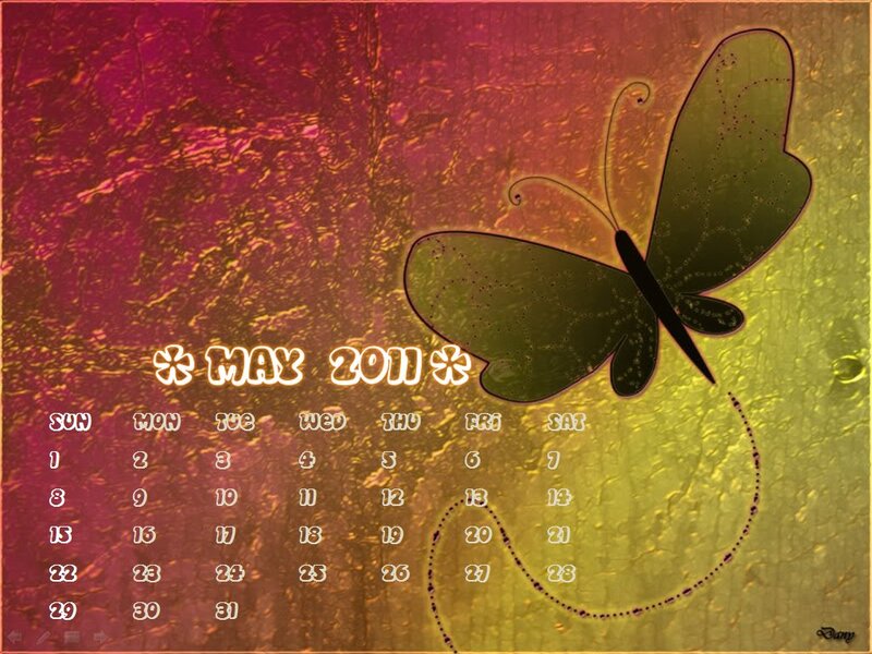 Butterfly Calendar