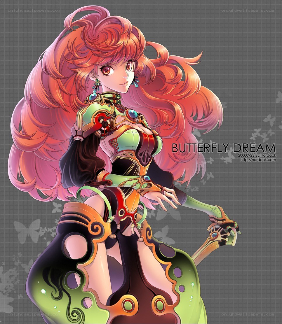 butterfly dream character art
