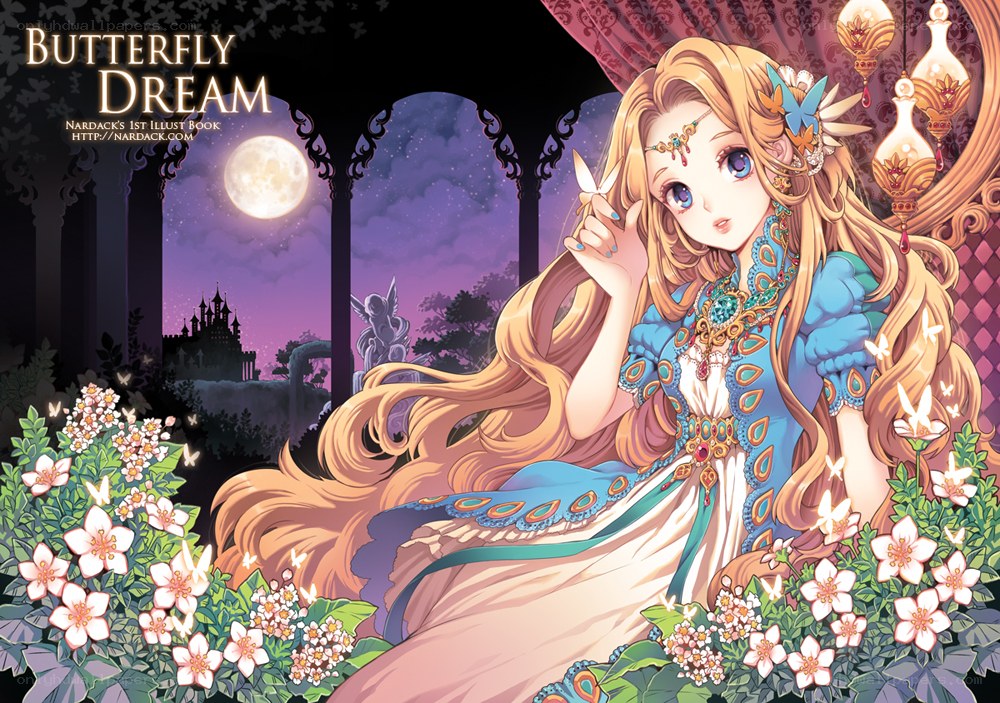 butterfly dream illustration