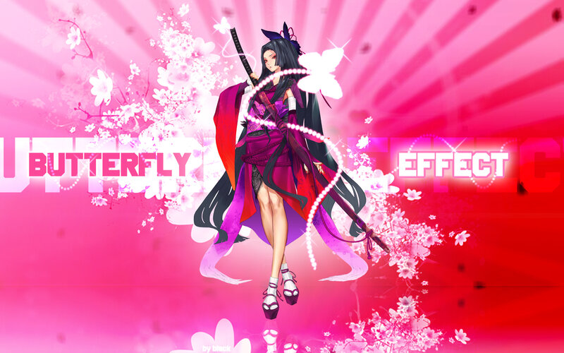 butterfly effect anime art