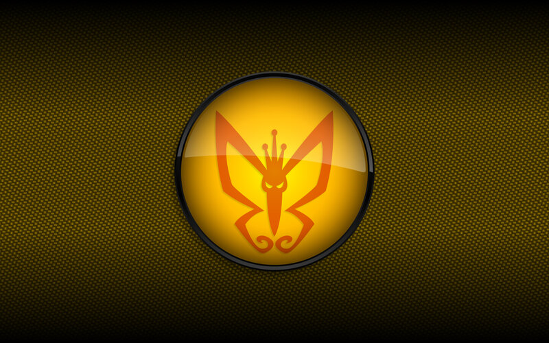 butterfly emblem logo