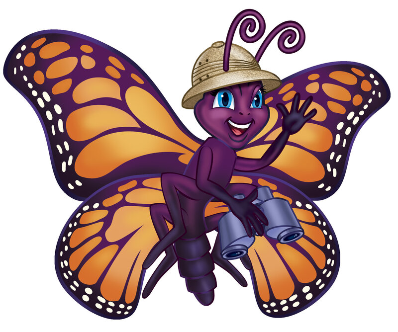 butterfly explorer character