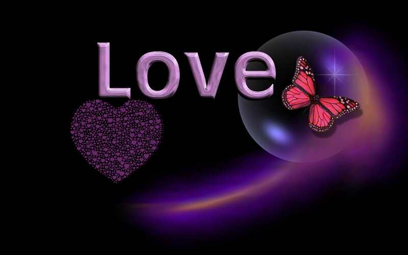 Butterfly in a Bubble — Purple