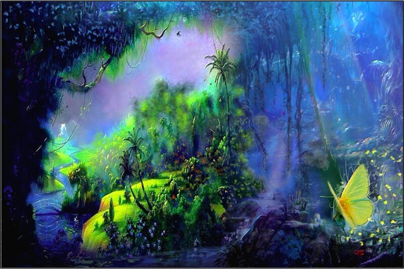 Butterfly in Jungle