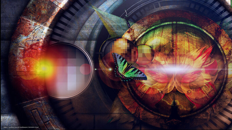 Butterfly in Mechanical Gears