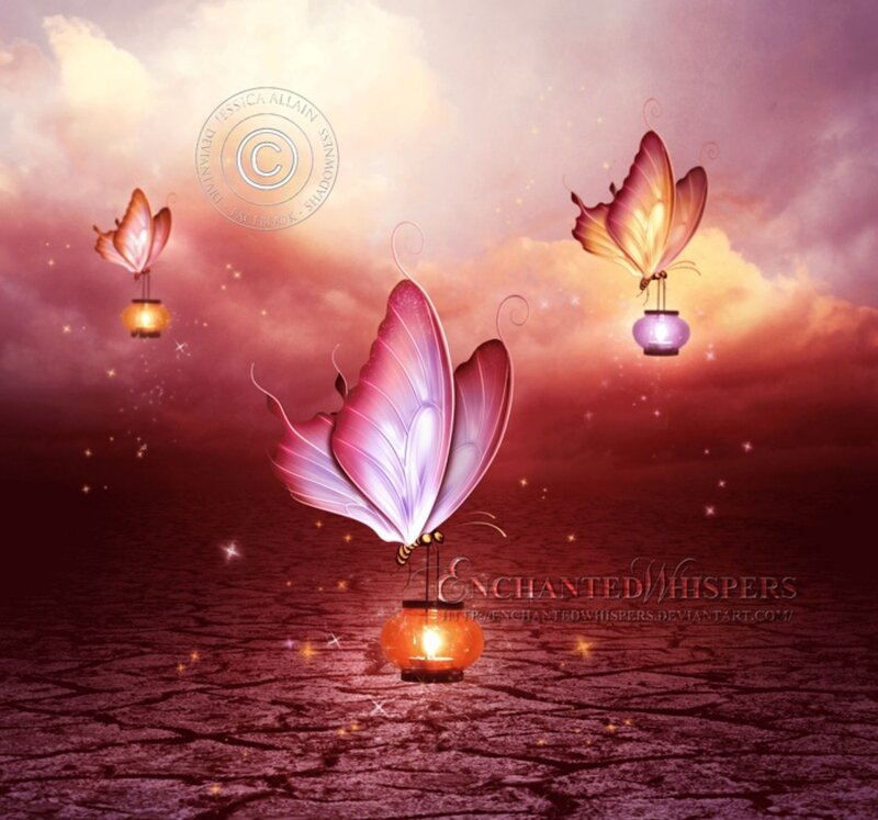 Butterfly Lanterns