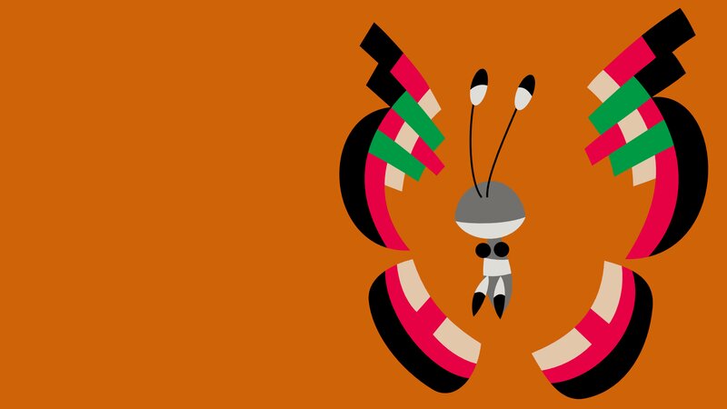 Butterfly-like Creature — Orange