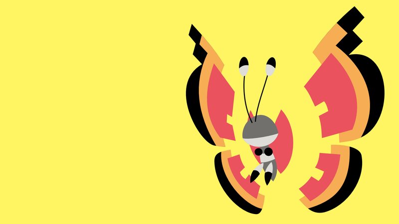 Butterfly-like Creature — Yellow