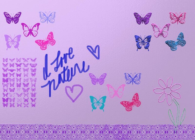 butterfly nature art