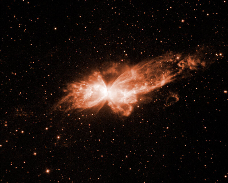 Butterfly Nebula — Orange