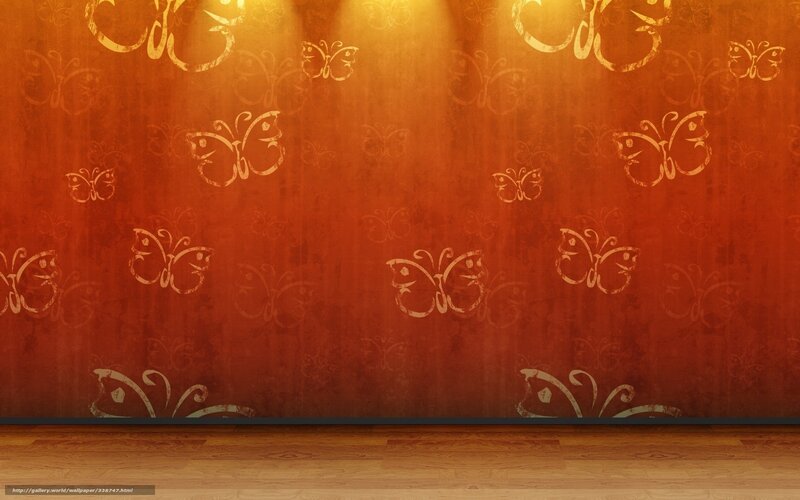 Butterfly Patterned Wall