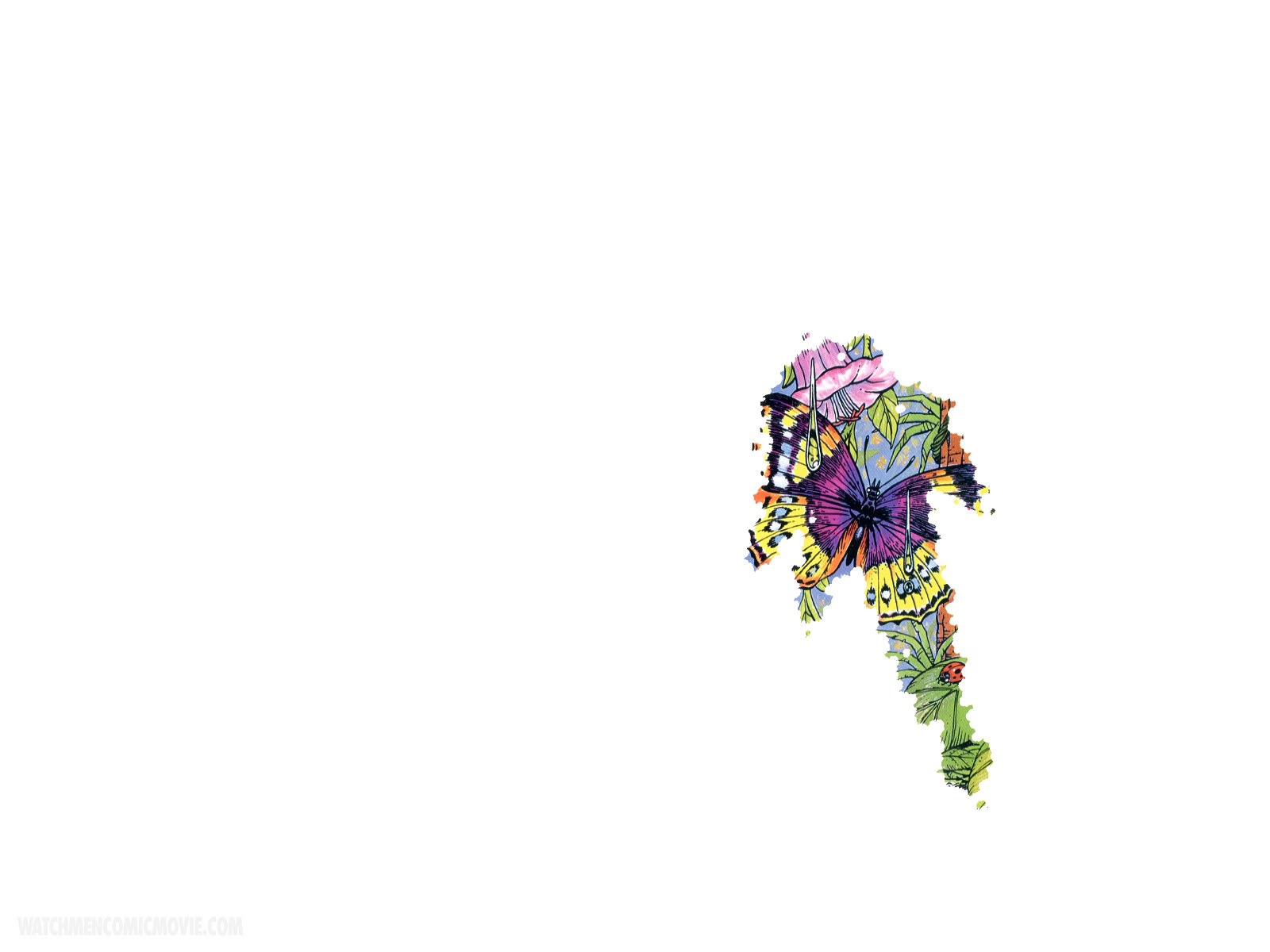 butterfly silhouette artwork