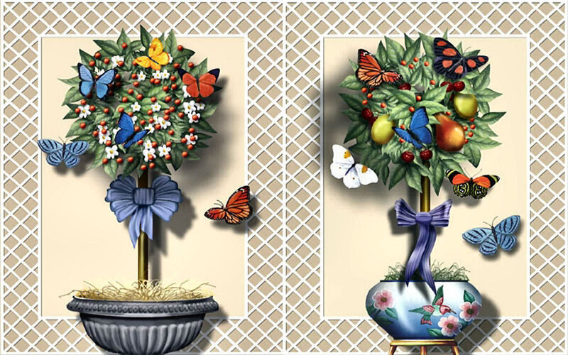 Butterfly Topiary Plants