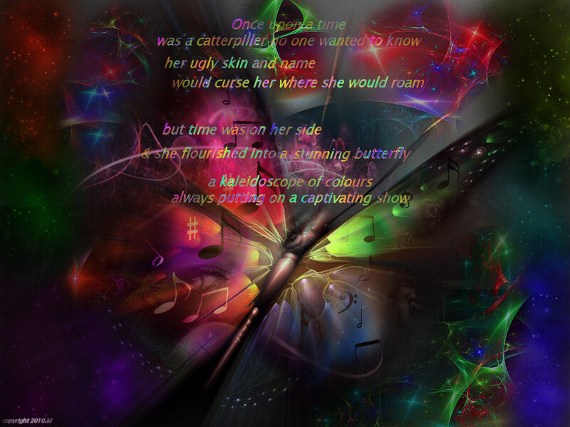 butterfly transformation art