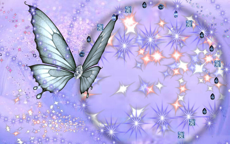 Butterfly with Gemstones