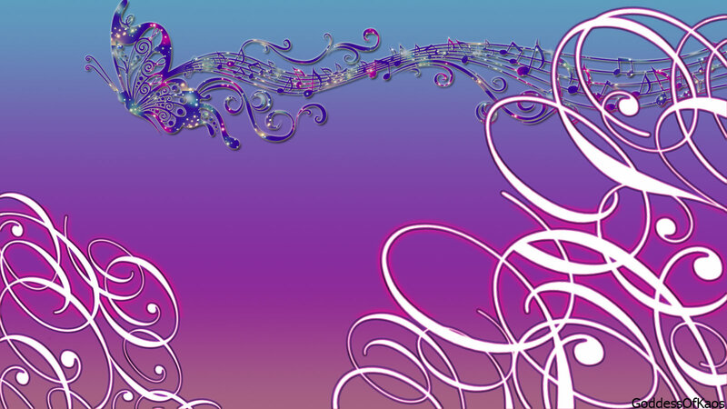 Butterfly with Musical Notes