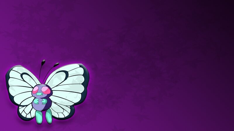 Butterfree Pokémon wallpaper