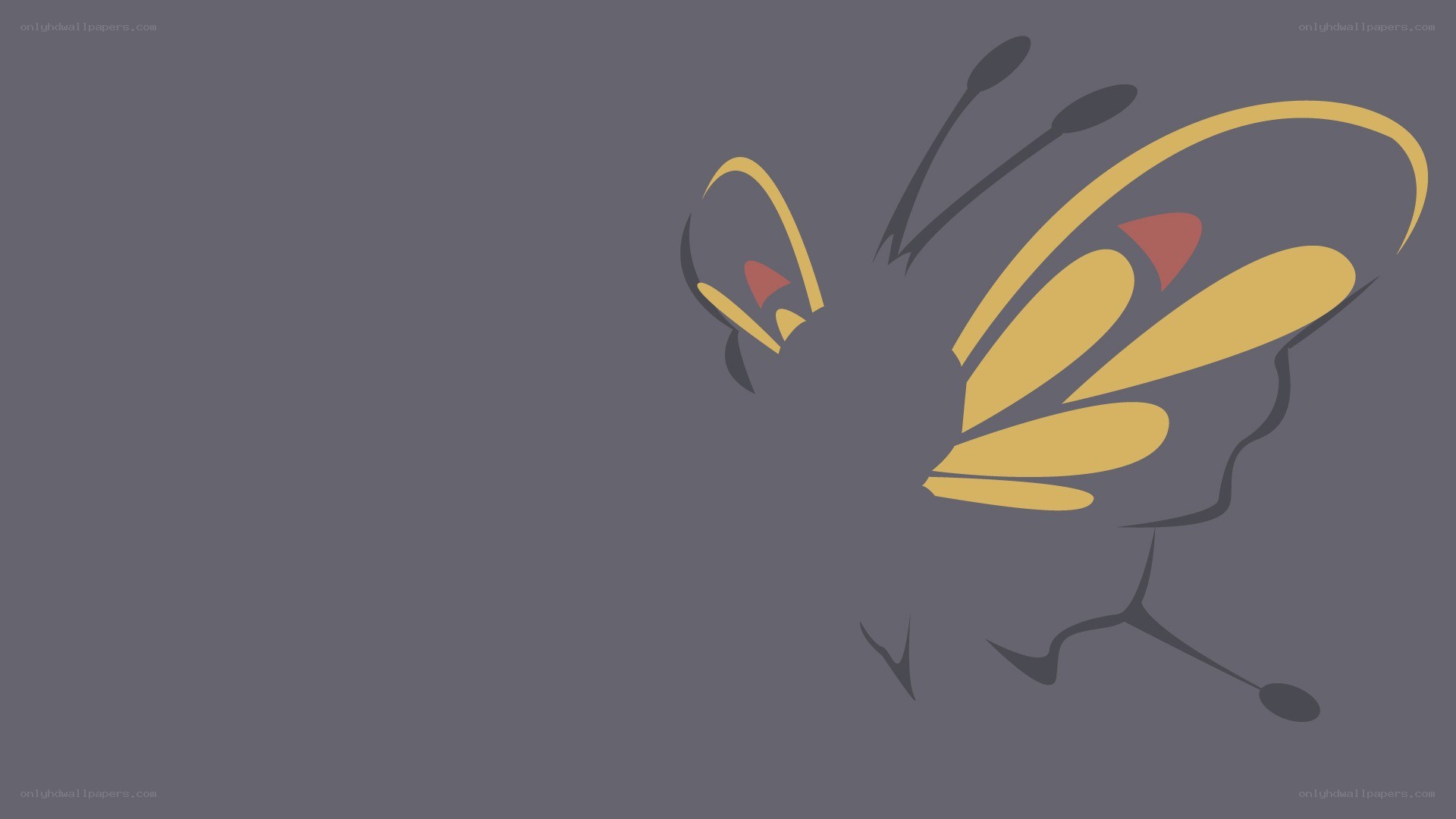 Butterfree silhouette art