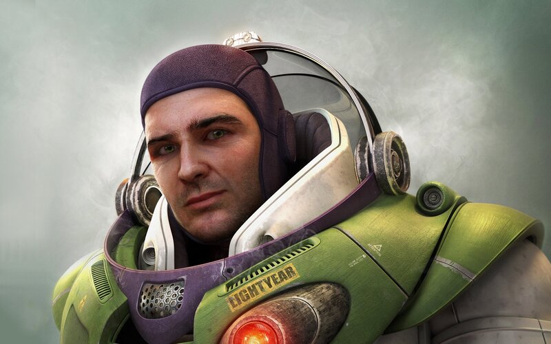 Buzz Lightyear character portrait